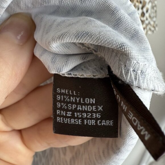 J.McLaughlin Top Catalina Cheetah Print Knit Jersey Crew Neck Top Size Small - Picture 7 of 10